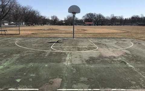 Basketball Court Repair in Dickinson, TX