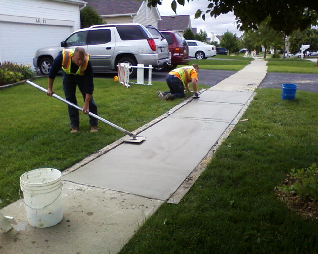 Sidewalk Repair in Dickinson, TX